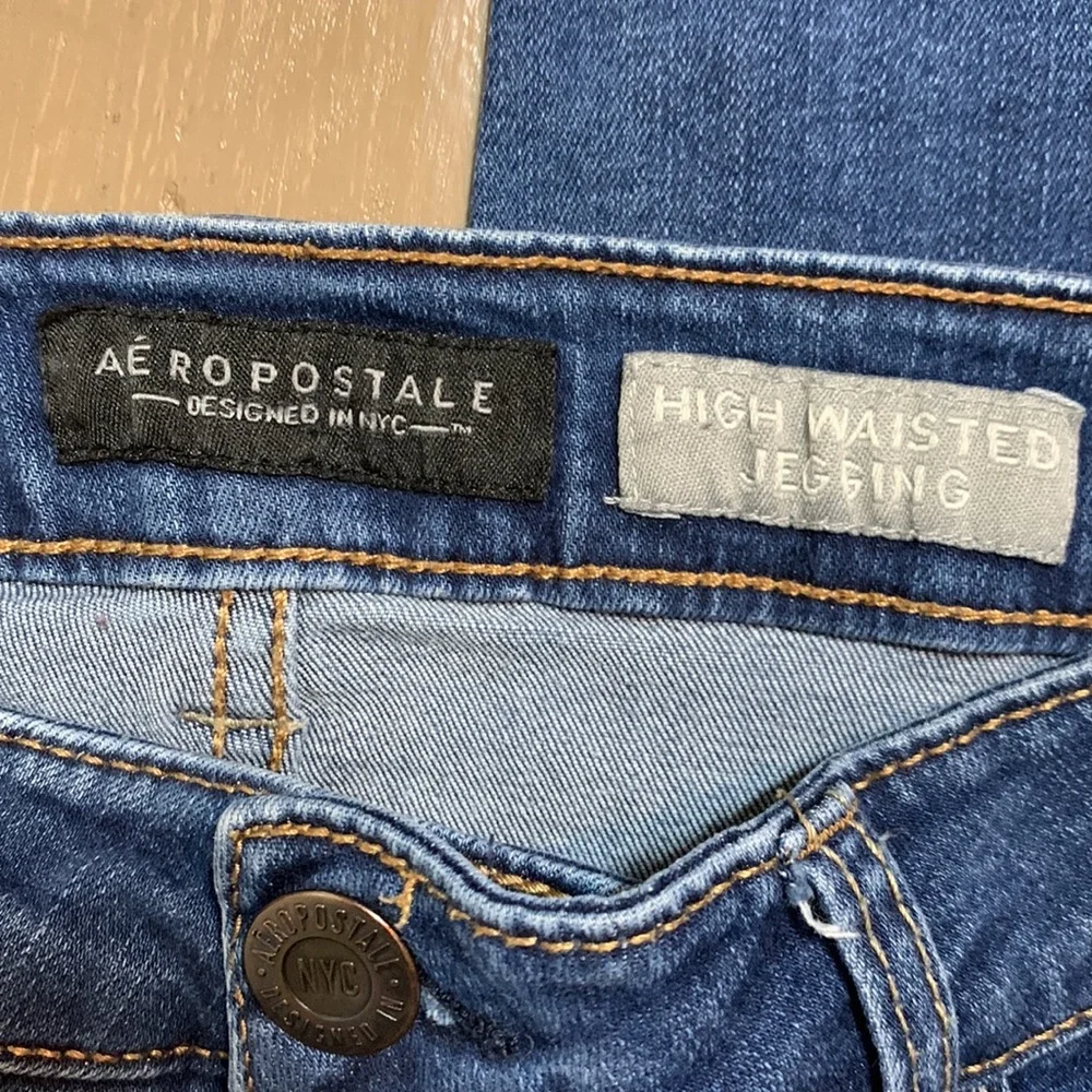 Aeropostale High-Waisted Jegging (8) - Picture 4 of 5